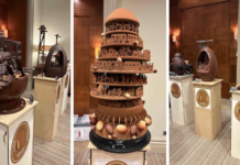 Мистецтво зі смаком какао: презентували унікальні великодні скульптури (ВІДЕО)